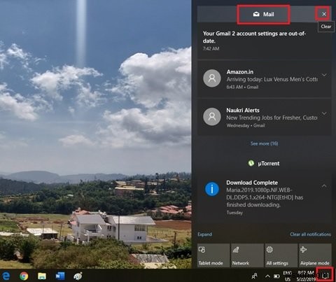 Windows 10 알림 센터에서 오래된 알림을 삭제하는 4가지 방법
