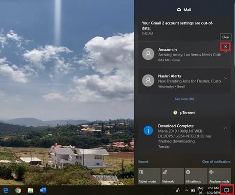 Windows 10 알림 센터에서 오래된 알림을 삭제하는 4가지 방법
