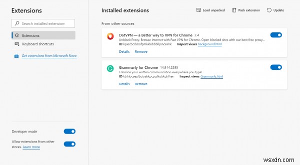 새 Microsoft Edge 브라우저에서 확장 프로그램 추가·관리·삭제하는 완벽 가이드