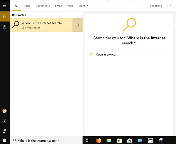Windows 10 코르타나(Cortana) 웹 미리보기 오류 해결 방법 총정리