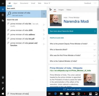 Windows 10 코르타나(Cortana) 웹 미리보기 오류 해결 방법 총정리