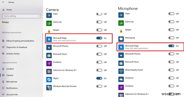 새 Microsoft Edge에서 Facebook Messenger 음성·영상 통화가 안 될 때 해결 방법