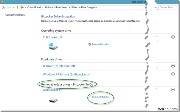 Windows 11/10에서 BitLocker To Go로 휴대용 저장 장치 안전하게 보호하는 방법