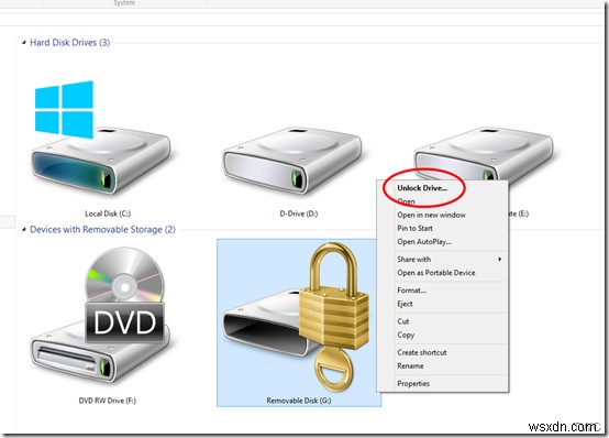 Windows 11/10에서 BitLocker To Go로 휴대용 저장 장치 안전하게 보호하는 방법