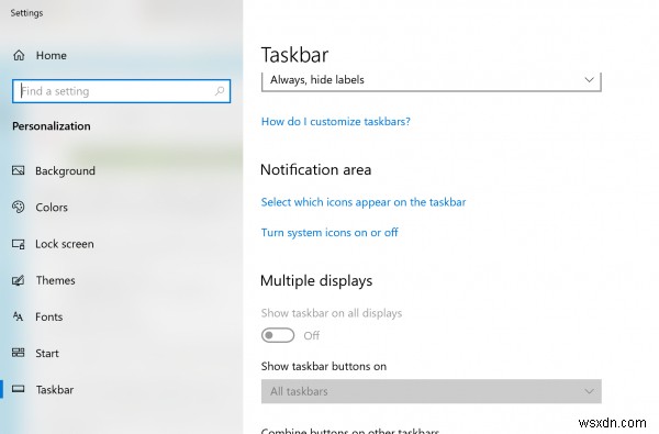 Windows 10에서  하드웨어 안전하게 제거  아이콘 표시 또는 숨기는 방법