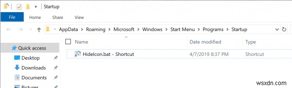 Windows 10에서  하드웨어 안전하게 제거  아이콘 표시 또는 숨기는 방법