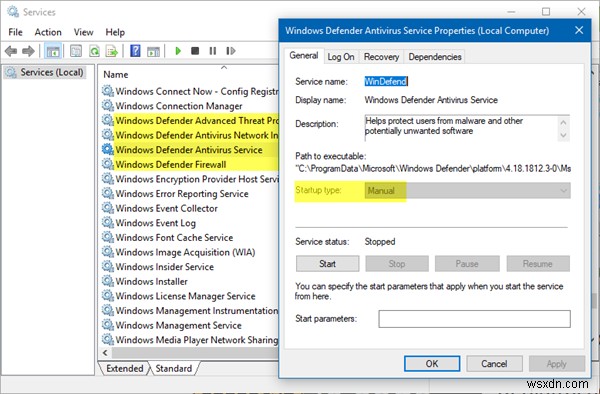 Windows Defender 오류 코드 0x80073afc 완벽 해결 가이드