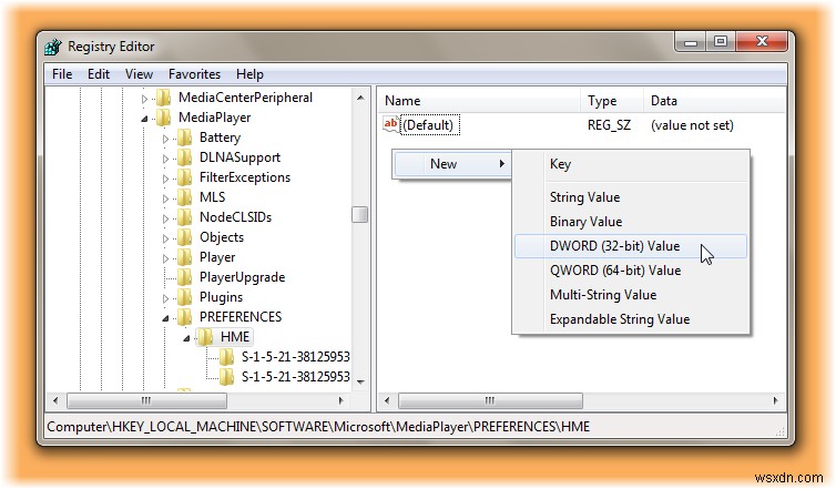 네트워크 공유 폴더의 Windows Media Player 콘텐츠를 공유하는 방법