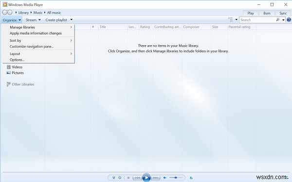 Windows 10에서 Windows Media Player 비디오 스트리밍 속도 높이는 방법