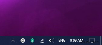 Windows 10 작업 표시줄에 날짜 없이 시간만 표시하는 방법