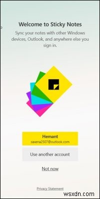Windows 10에서 스티커 메모를 Outlook.com으로 내보내는 방법