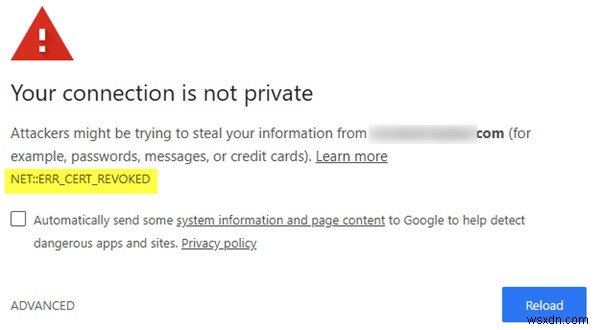 서버 인증서가 취소되었습니다! ERR_CERT_REVOKED 오류 원인과 해결 방법