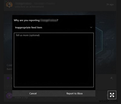Windows 11/10 Xbox 앱에서 친구 활동 피드 및 타임라인 확인하는 방법