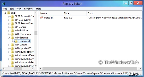 Windows 10 우클릭 컨텍스트 메뉴에 Windows Defender 기능 추가하는 방법