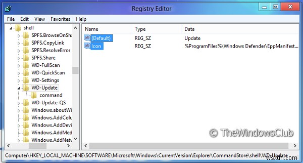 Windows 10 우클릭 컨텍스트 메뉴에 Windows Defender 기능 추가하는 방법