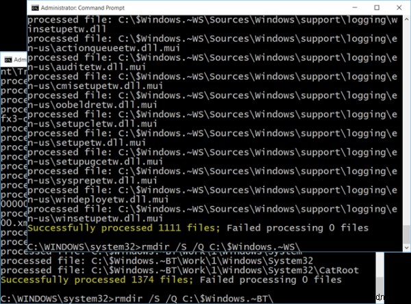 Windows 10 업그레이드 후 $Windows.~BT·$Windows.~WS 폴더, 삭제해도 될까?