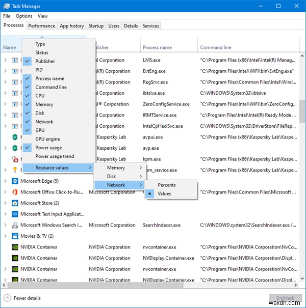 Windows 작업 관리자 열 완벽 정리 – 작업 관리자에 열 추가하는 방법