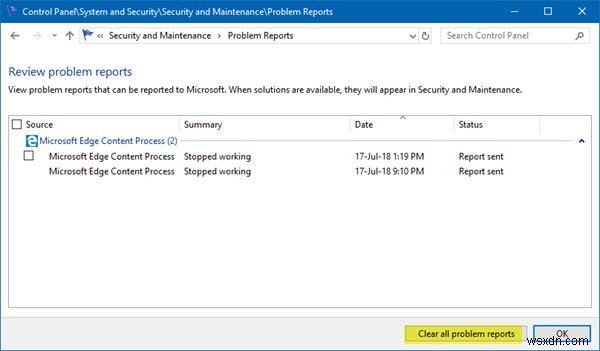 Windows 10에서 문제 보고서 삭제하는 방법 – 안정성 모니터 활용 가이드