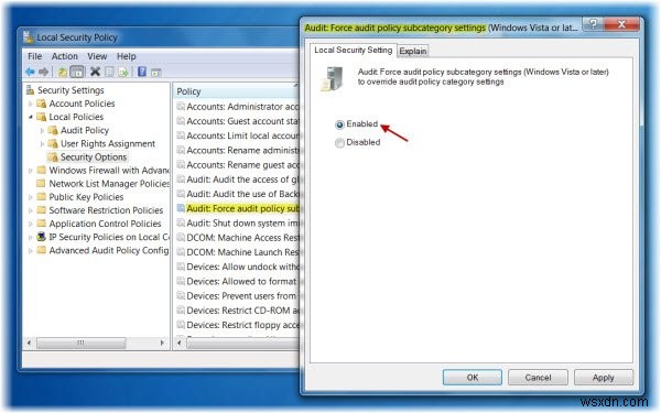Windows 10의 AuditPol이란 무엇이며, 어떻게 활성화하나요?