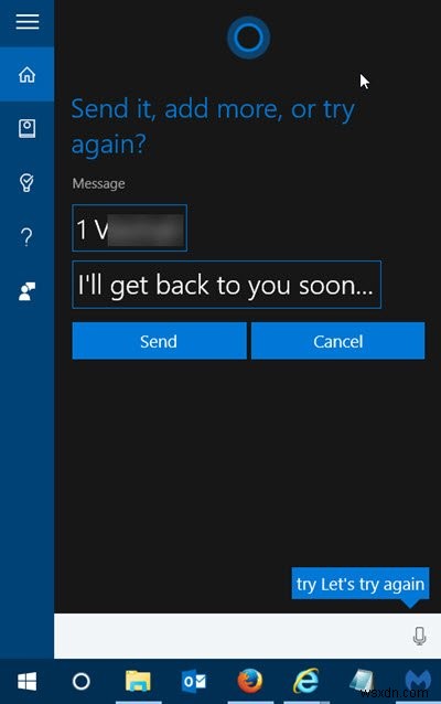 코타나로 Windows 10 PC에서 부재중 전화 알림 받는 방법
