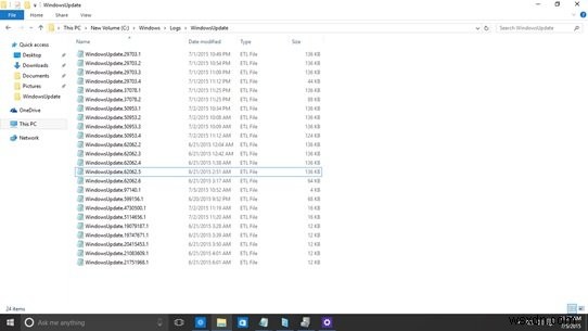 Windows 10에서 Windows Update 드라이버의 직접 다운로드 URL을 확인하는 방법