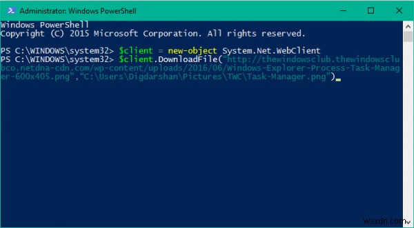 Windows 10에서 PowerShell로 파일 다운로드하는 방법 완벽 정리