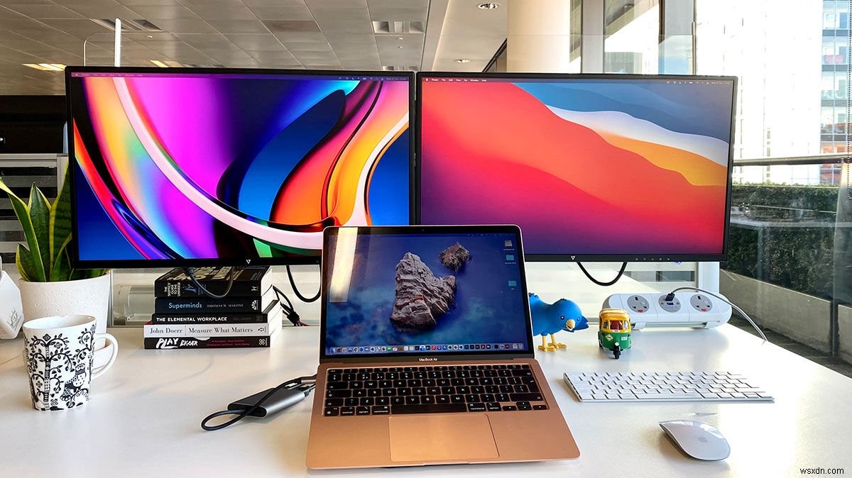 Apple Silicon M1 맥에서 외부 모니터 2개 이상 연결하는 방법 완벽 정리