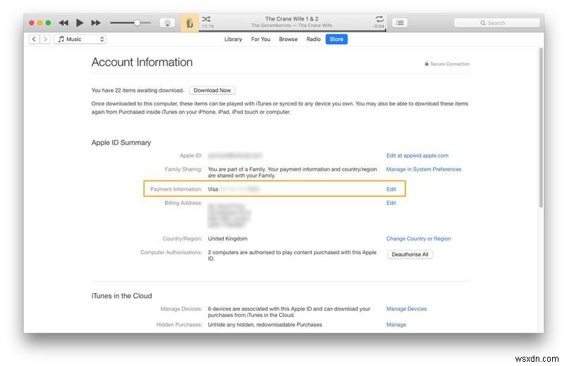 iPhone, iPad, Mac, PC에서 Apple ID 결제 정보 변경 및 삭제하는 방법