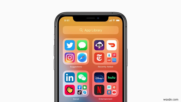 iOS 14 앱 라이브러리 완벽 활용법: 홈 화면 깔끔하게 정리하기