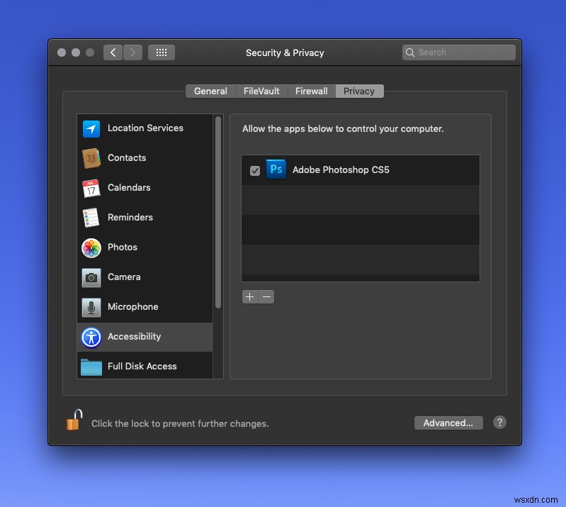 macOS Mojave에서 Photoshop 등 실행되지 않는 앱 여는 방법