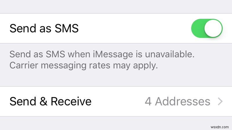 아이폰에서 iMessage와 일반 문자 메시지(SMS) 구별하는 방법