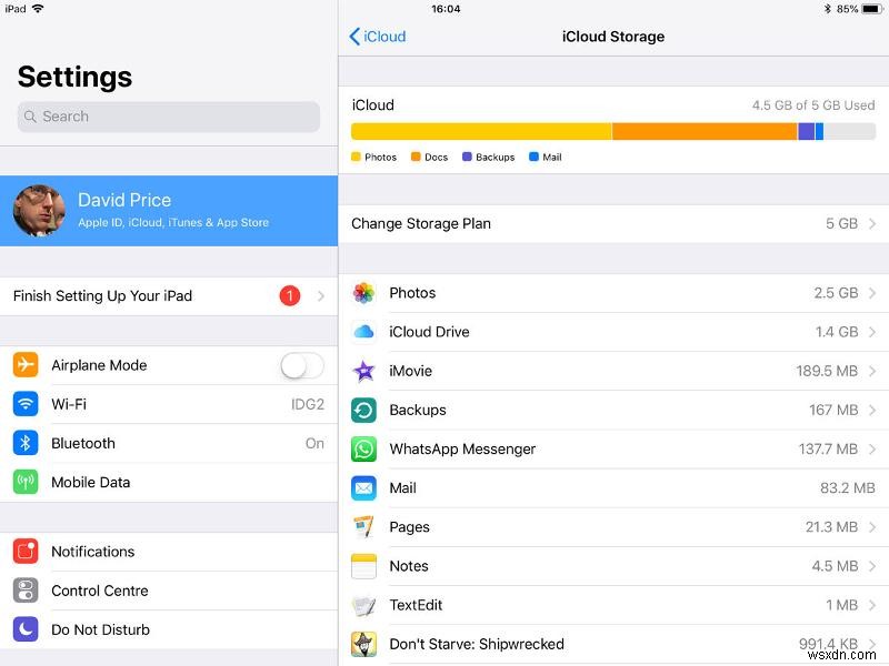아이클라우드(iCloud) 저장 공간 구독 업그레이드 및 취소하는 방법