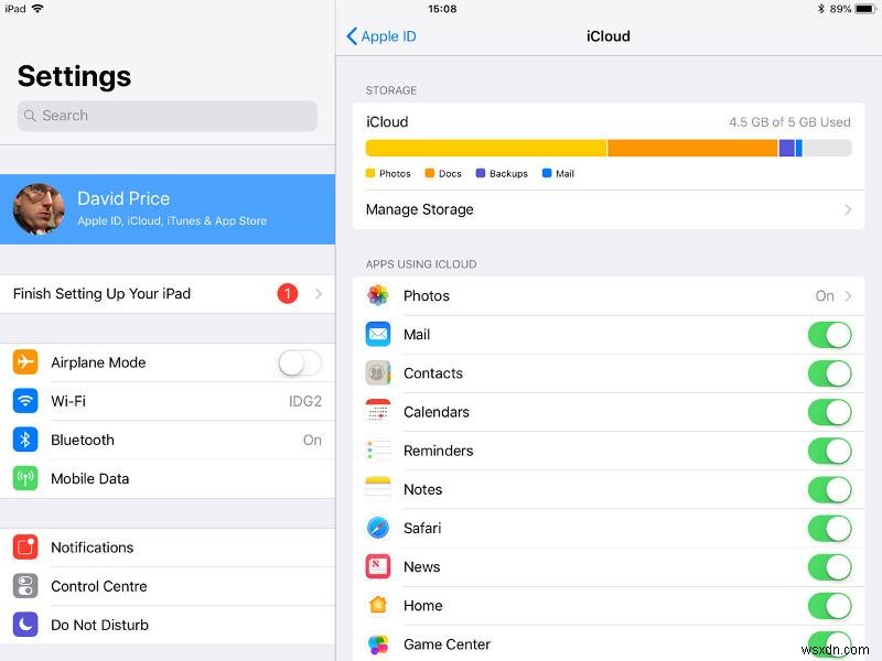 아이클라우드(iCloud) 저장 공간 구독 업그레이드 및 취소하는 방법