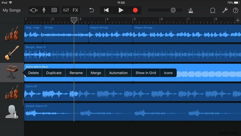아이패드·아이폰 GarageBand 편집 기능 완벽 활용 가이드