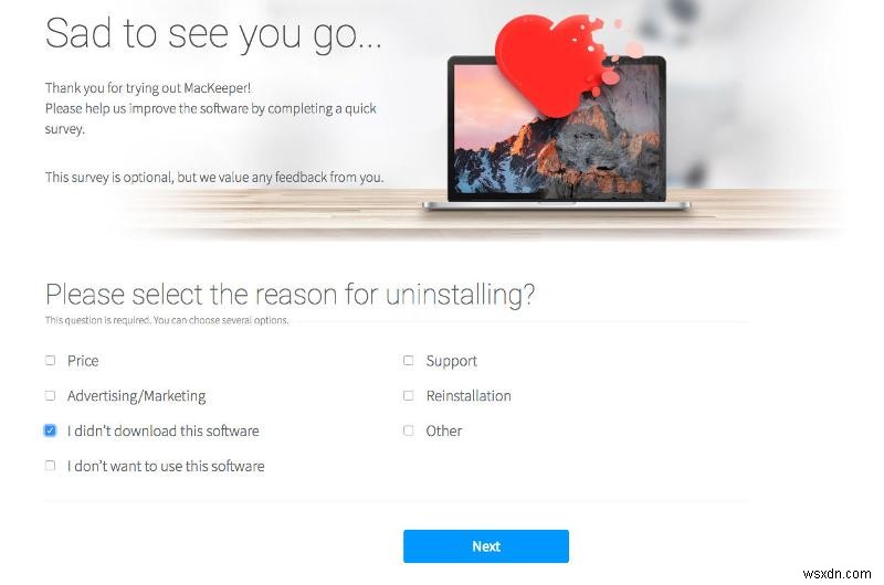 MacKeeper 완전 제거 방법: 시스템 스캔 권장 팝업 없애기