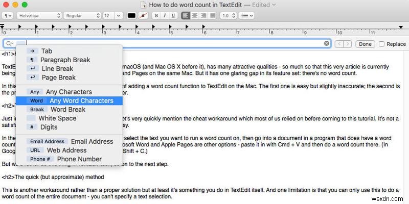 맥(Mac) TextEdit에서 단어 수 계산하는 방법 – Automator 설정부터 간편한 대안까지