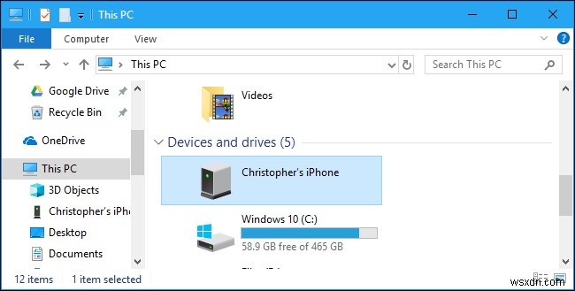 iPhone 사진을 Windows 10으로 옮기는 4가지 스마트한 방법