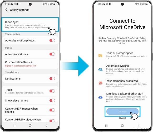 삼성 클라우드에서 OneDrive로 데이터 옮기는 방법 완벽 가이드