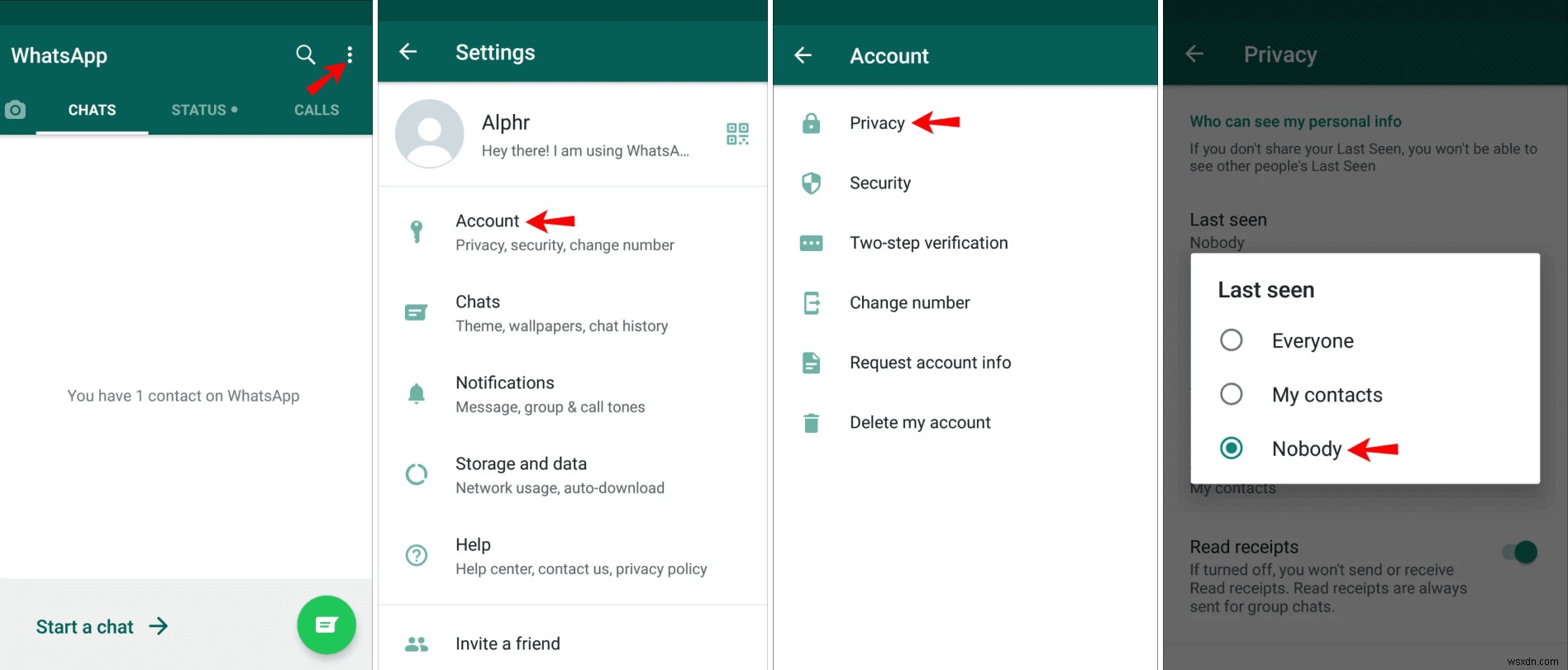 읽음 표시 없이 WhatsApp 메시지 몰래 확인하는 6가지 방법