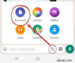 WhatsApp에서 사진을 문서로 보내 화질 손실 없이 전송하는 방법