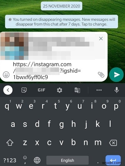 인스타그램 링크를 WhatsApp으로 공유하는 방법 총정리: 프로필·스토리·영상까지