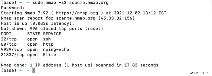 macOS에서 터미널로 로컬 네트워크를 스캔하는 방법 (nmap & arp 완벽 가이드)