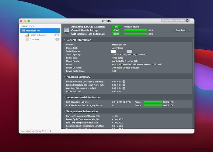 macOS에서 SSD 건강 상태 확인하는 방법 – 내장 도구부터 DriveDx까지