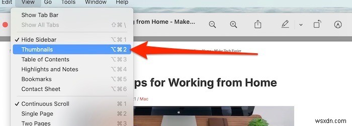 맥(Mac)에서 PDF 문서에서 원하는 페이지만 추출하는 방법