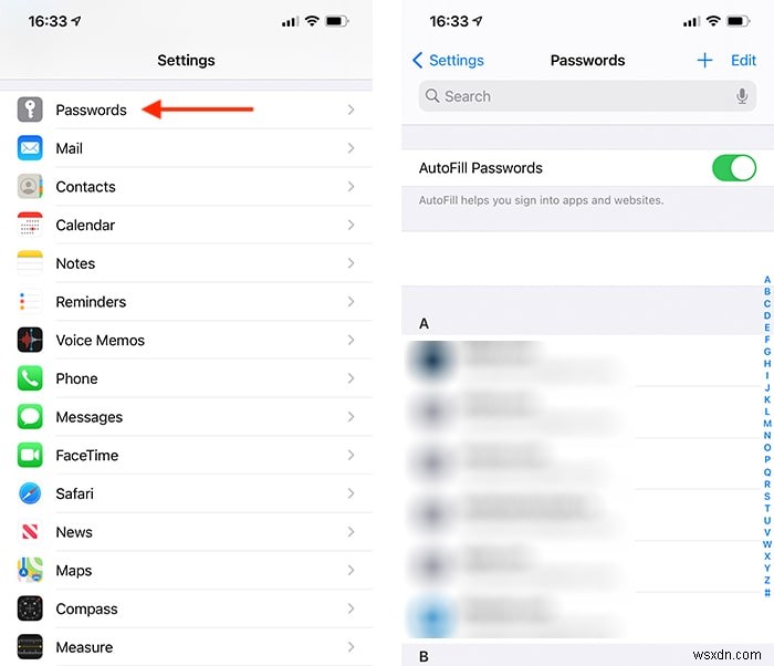 macOS, iPadOS, iOS에서 iCloud 키체인에 저장된 암호 확인하는 방법