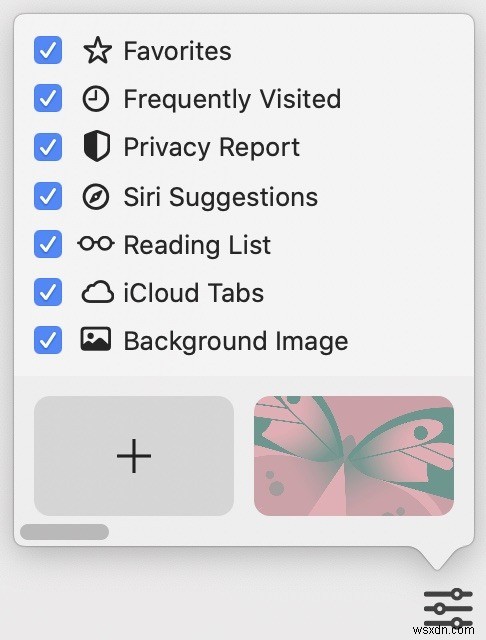 macOS 사파리(Safari) 시작 페이지를 자유롭게 꾸미는 방법