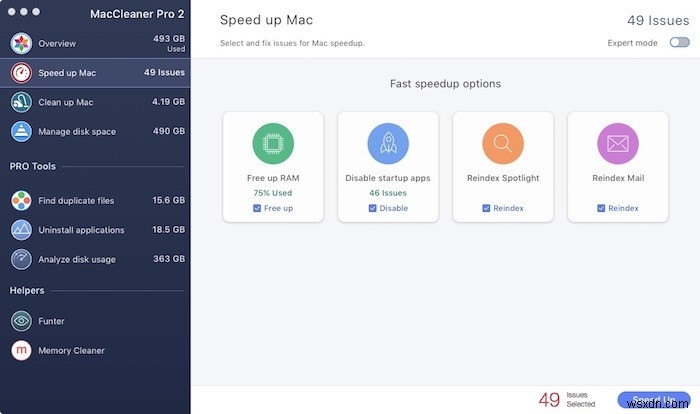 MacCleaner Pro 2로 느려진 Mac을 깔끔하게 최적화하는 방법