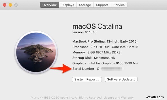 맥(Mac)·맥북(MacBook) 시리얼 번호 확인하는 6가지 방법