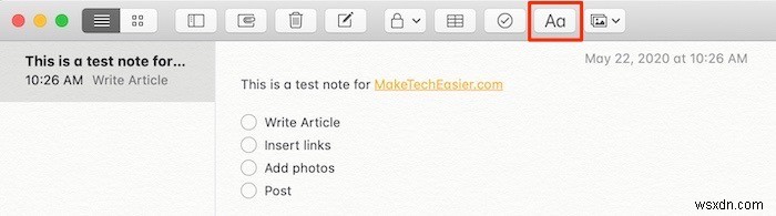 macOS 메모(Notes) 앱 완벽 활용 가이드: 기본 사용법부터 숨은 기능까지