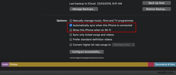 macOS 카탈리나에서 아이폰·아이패드를 맥과 동기화하는 방법